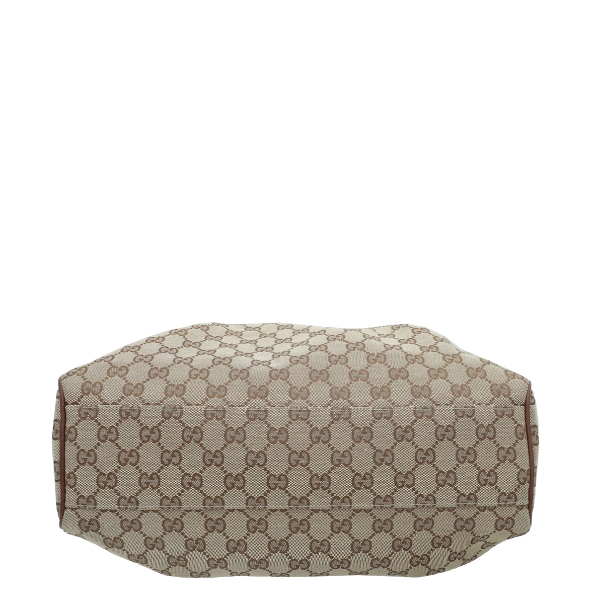 Gucci Leather Canvas Shoulder Bag