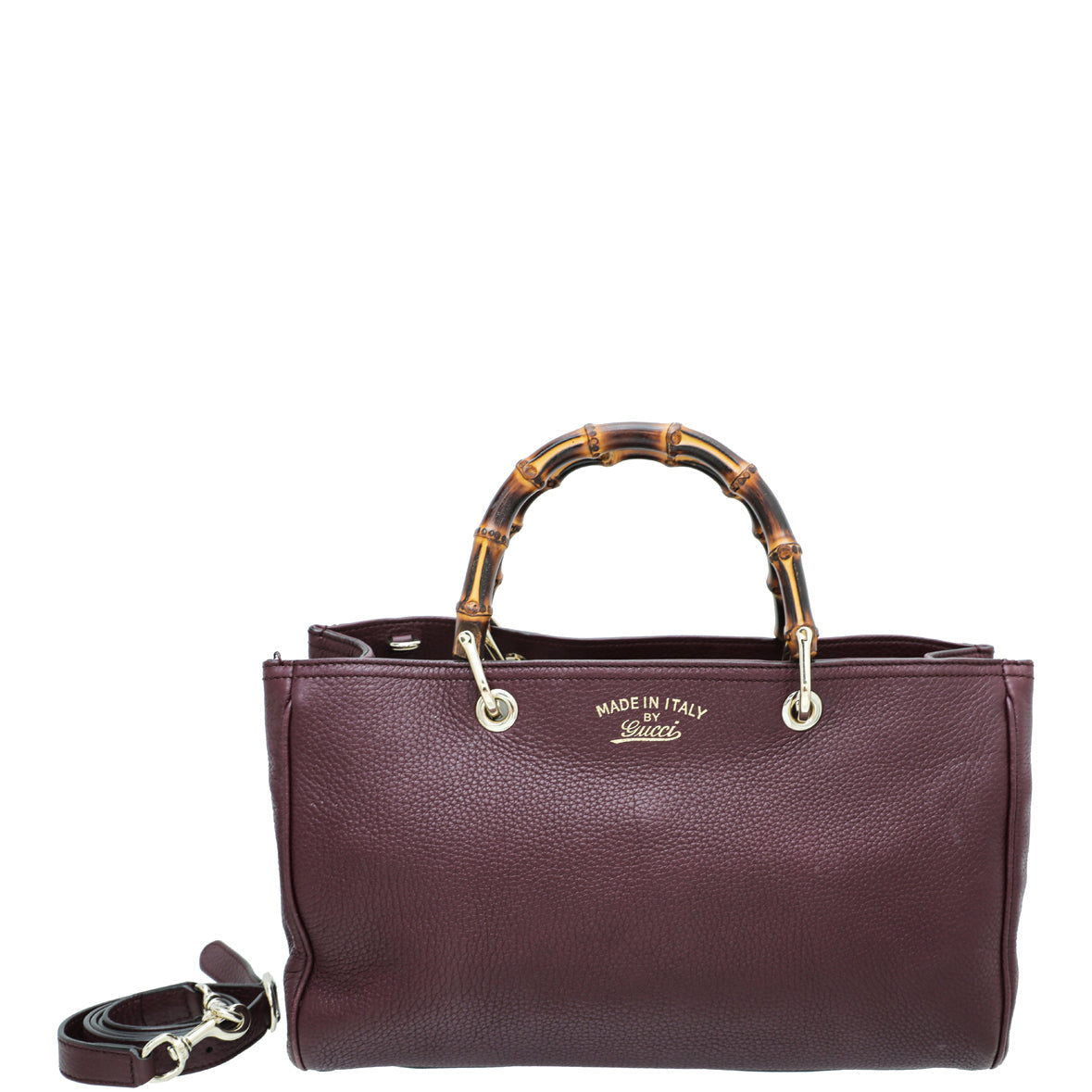 Gucci Leather Top Handle Tote