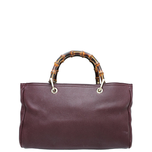 Gucci Leather Top Handle Tote