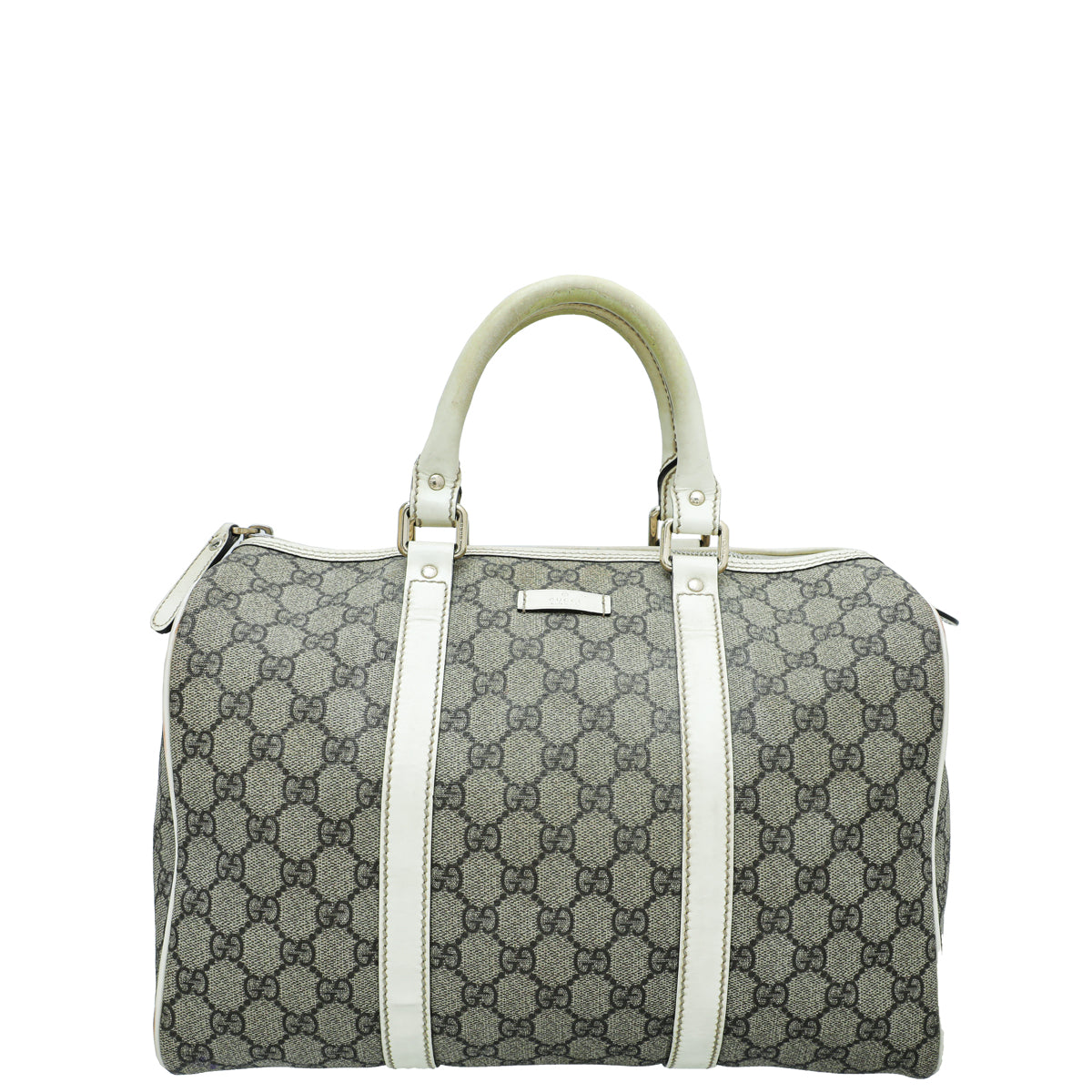 Gucci Leather Canvas Shoulder Bag