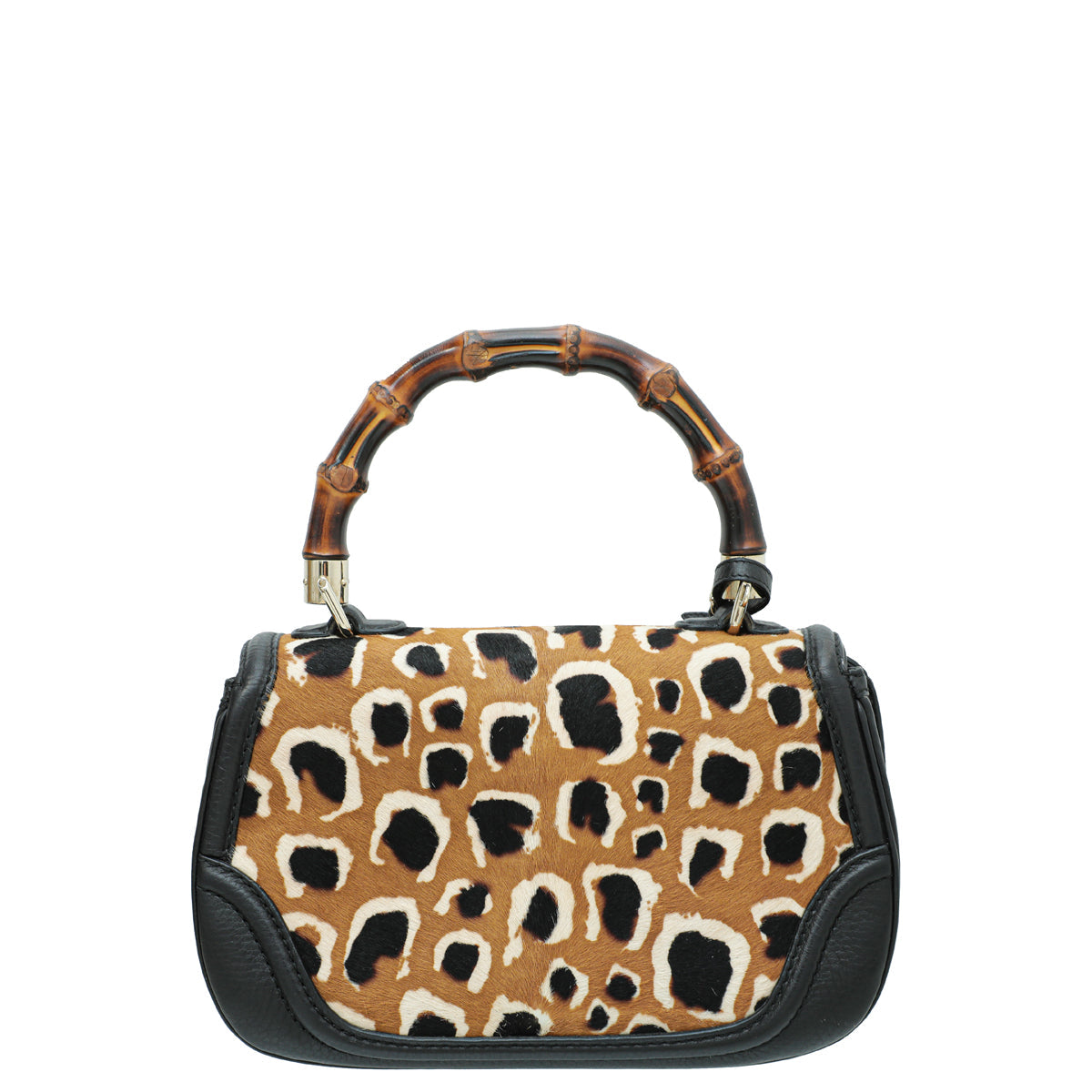 Gucci Leather Top Handle Shoulder Bag