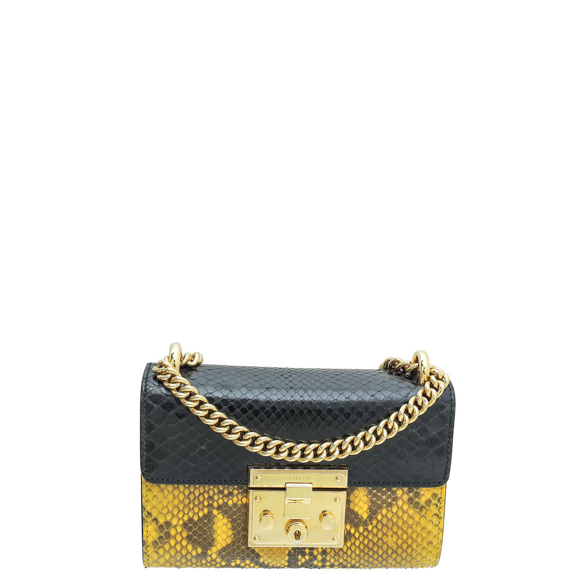 Gucci Chain Leather Shoulder Bag