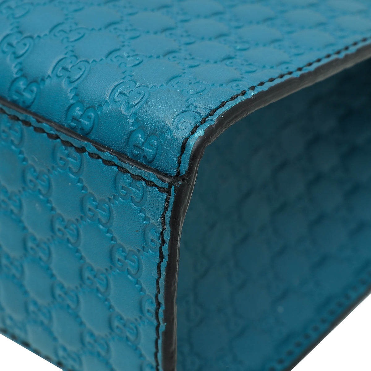 Gucci Monogram Leather Shoulder Bag