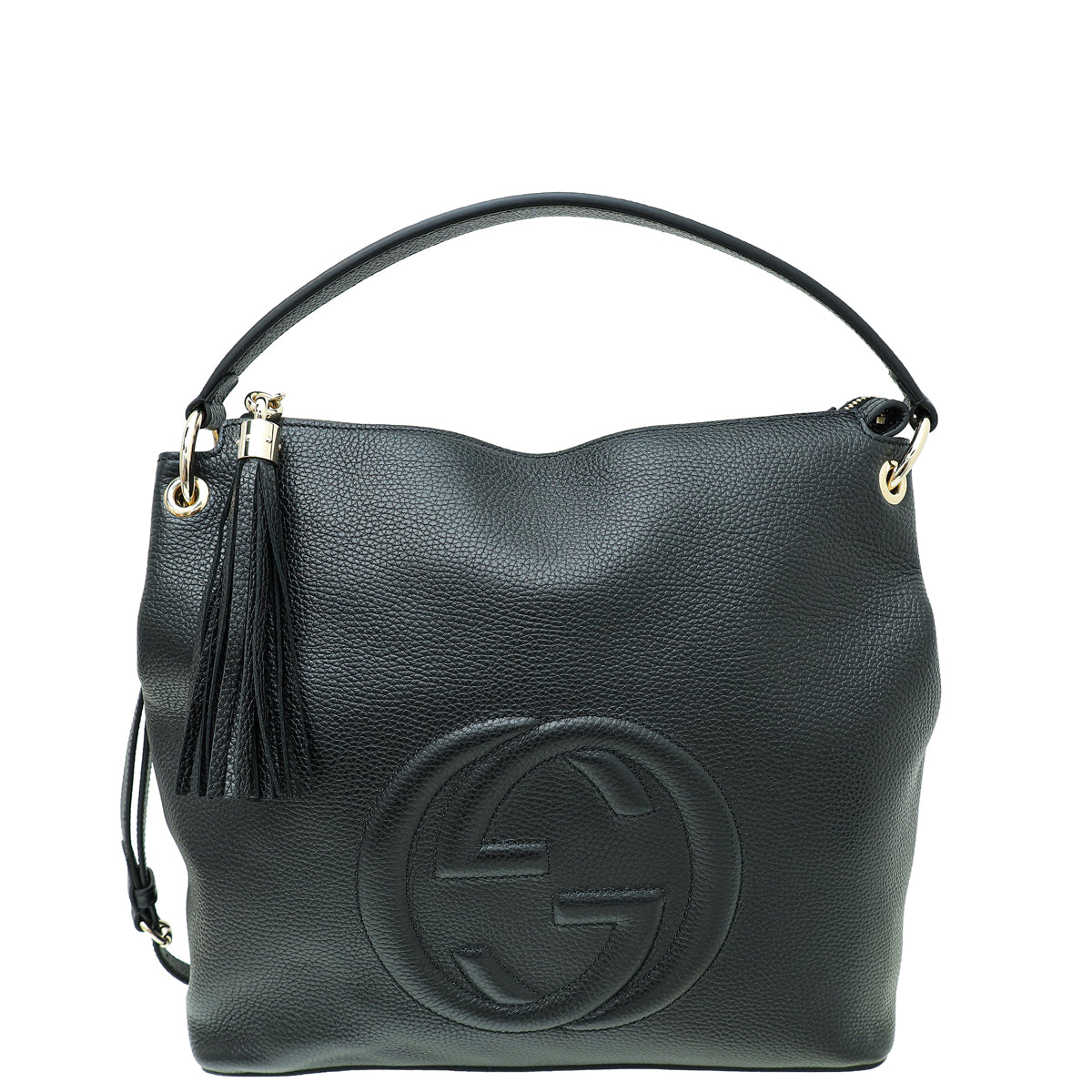 Gucci Leather Top Handle Shoulder Bag