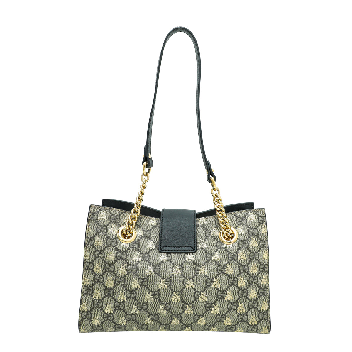 Gucci Leather Canvas Tote