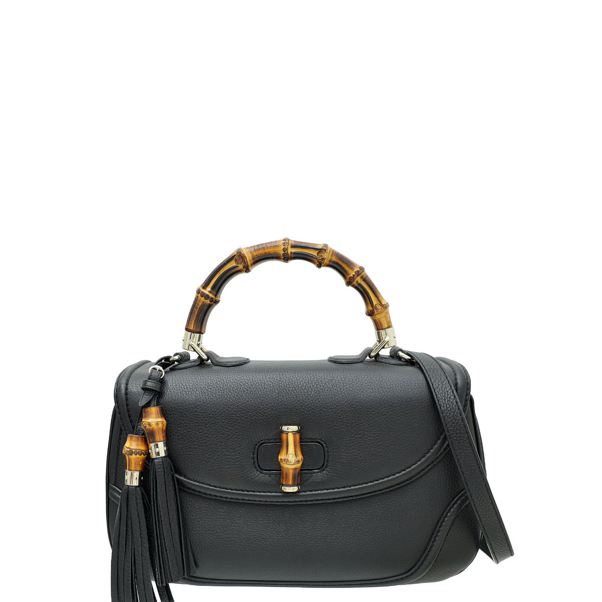 Gucci Leather Top Handle Shoulder Bag