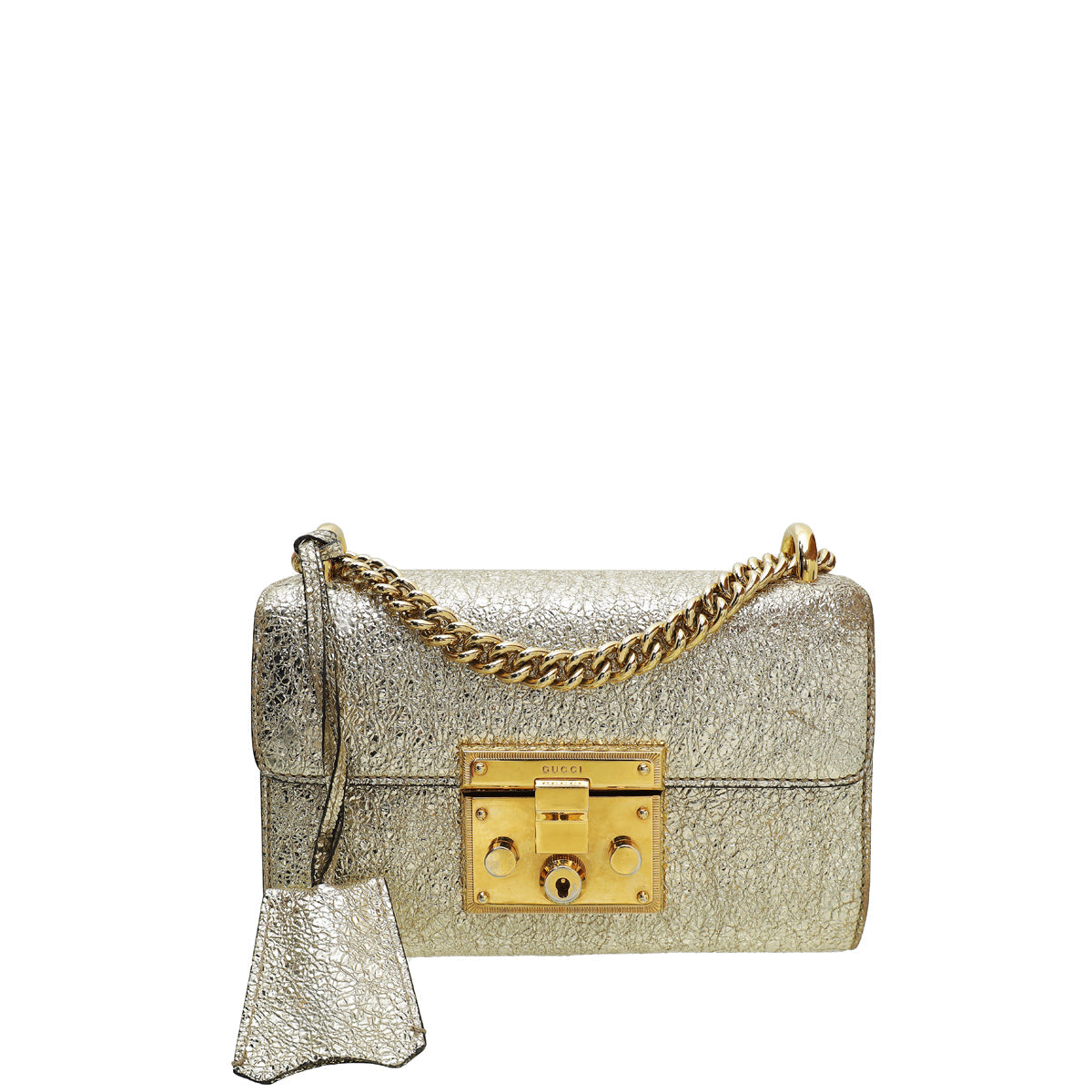 Gucci Chain Leather Shoulder Bag