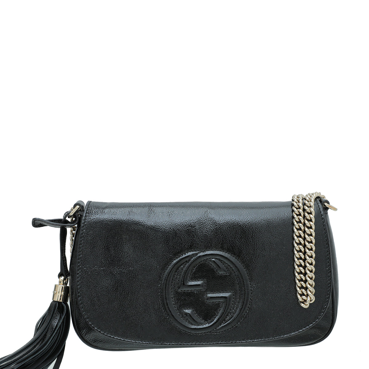 Gucci Chain Leather Shoulder Bag