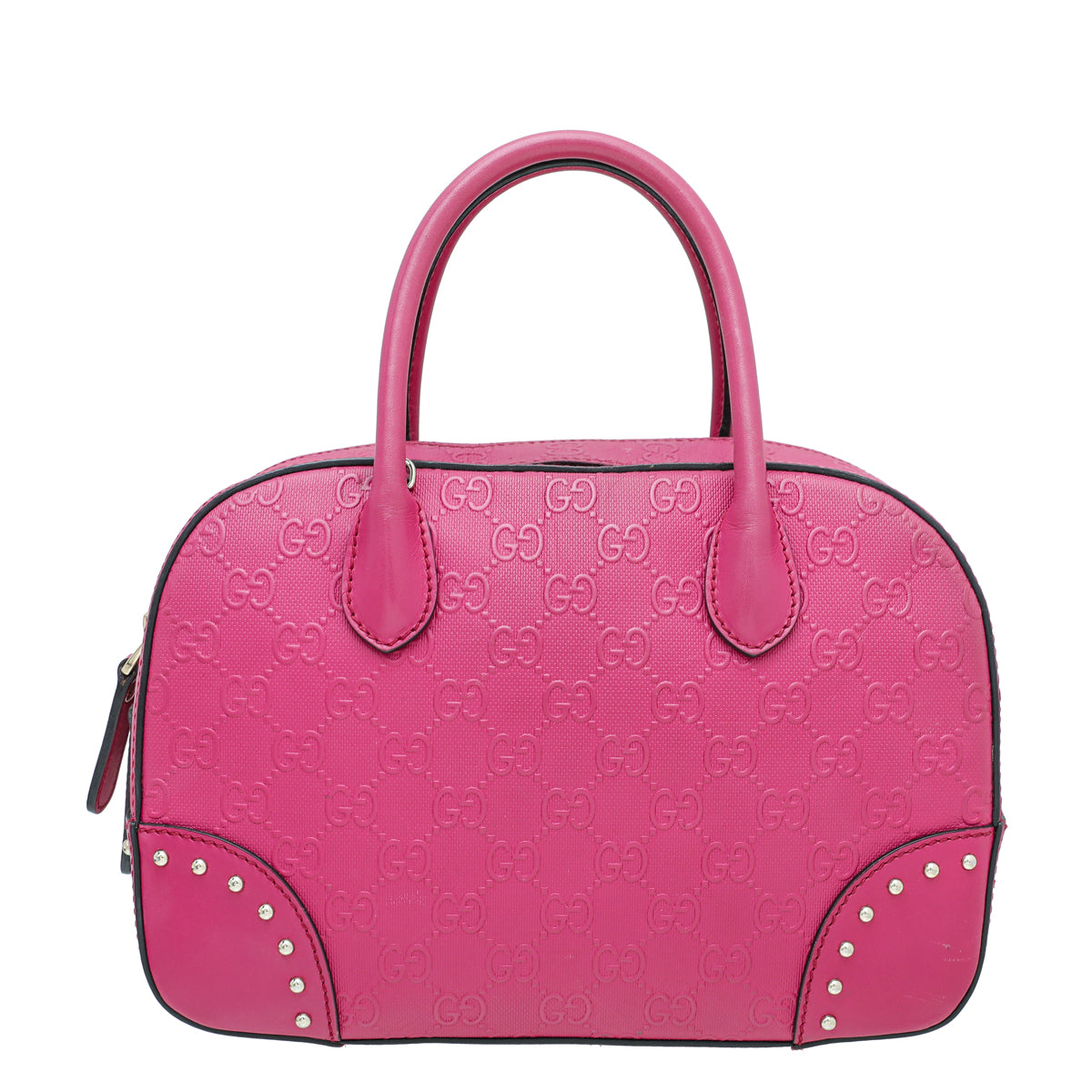 Gucci Leather Top Handle Shoulder Bag