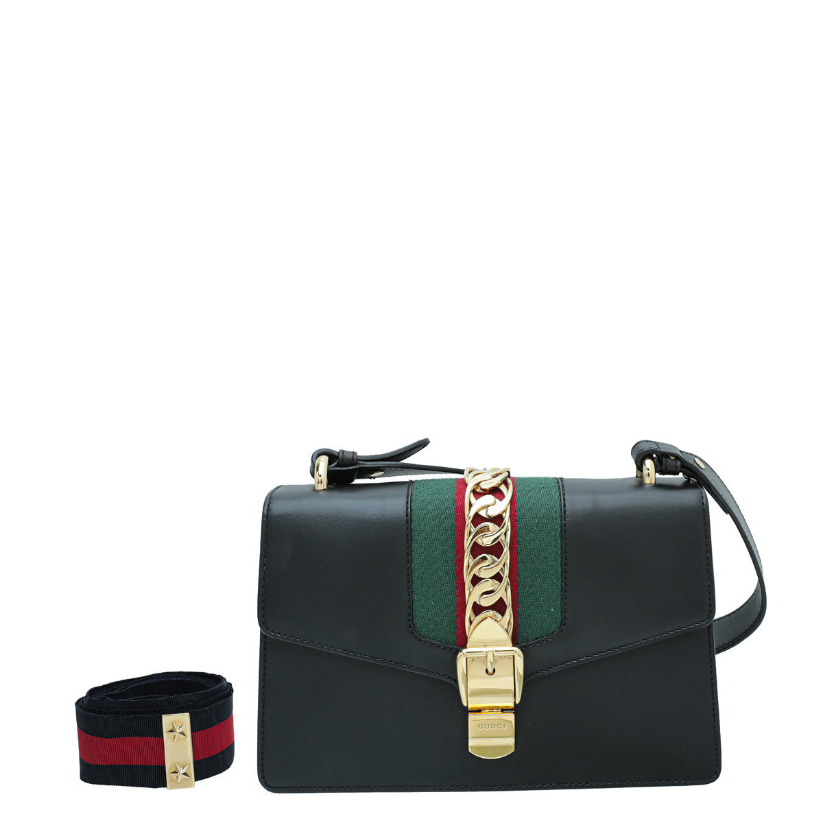 Gucci Leather Shoulder Bag