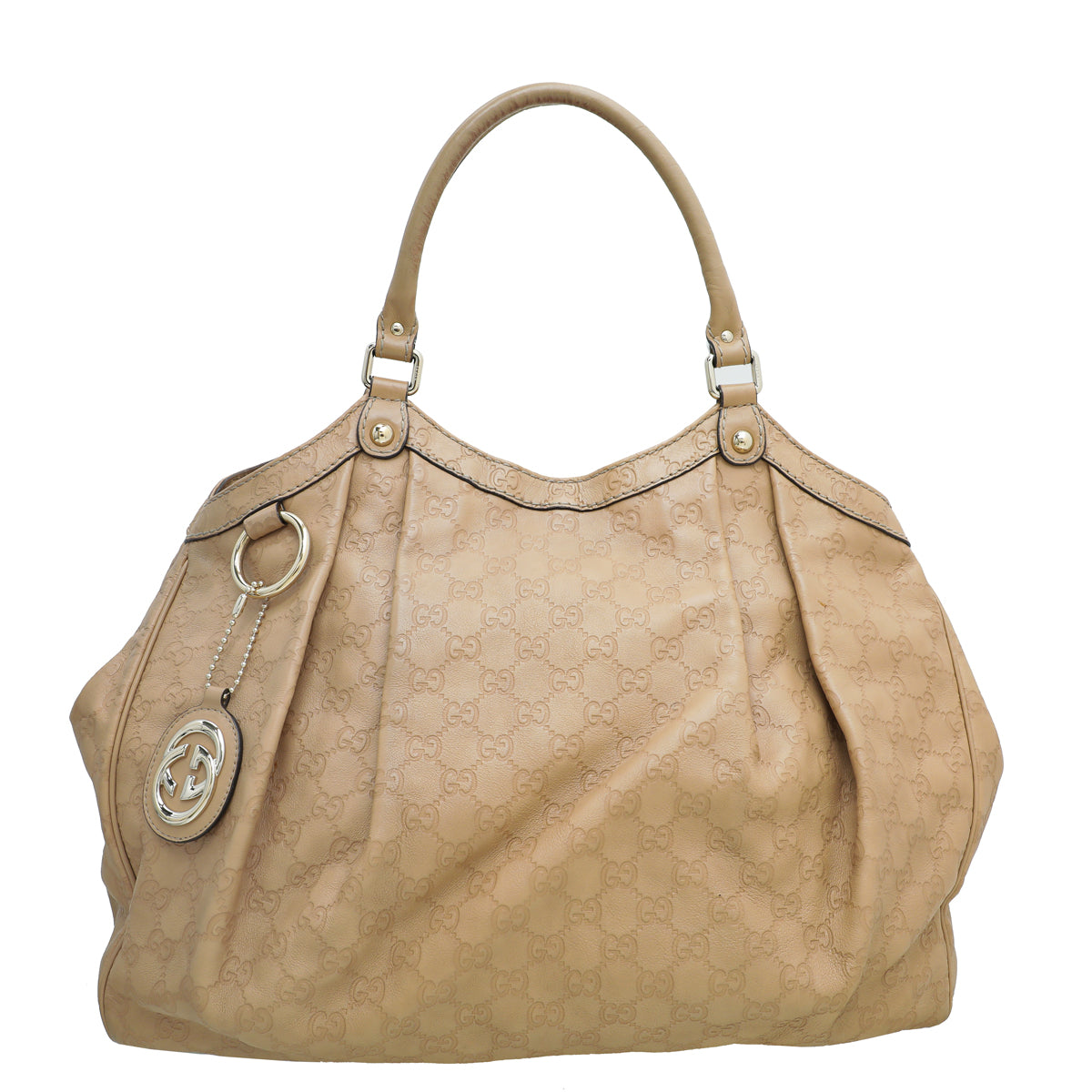 Gucci Leather Top Handle Tote