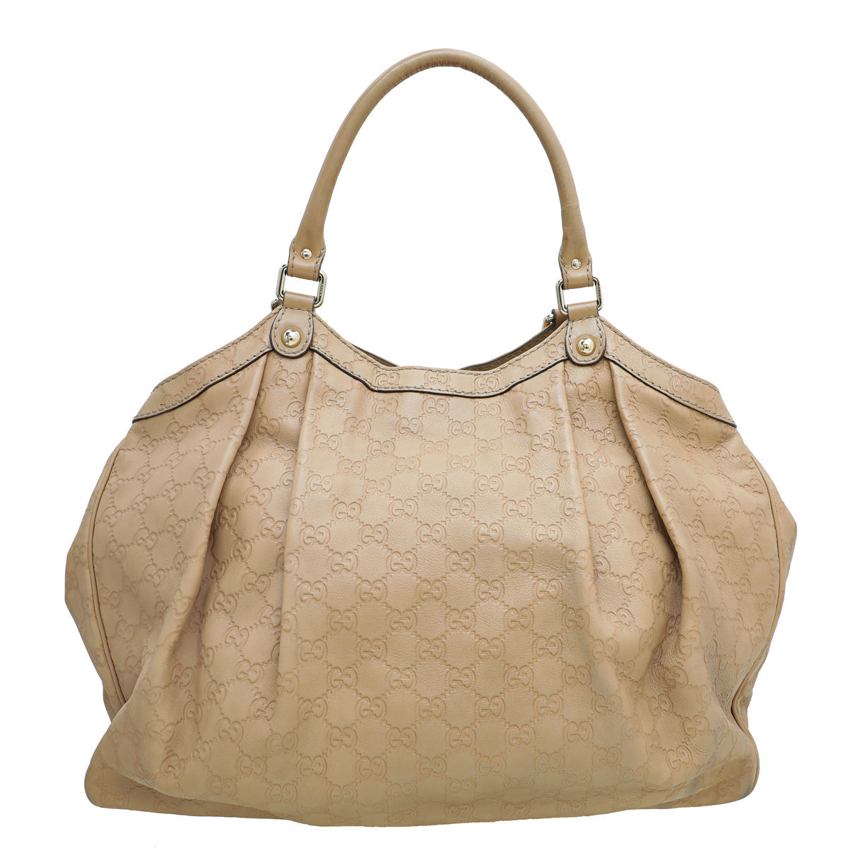 Gucci Leather Top Handle Tote