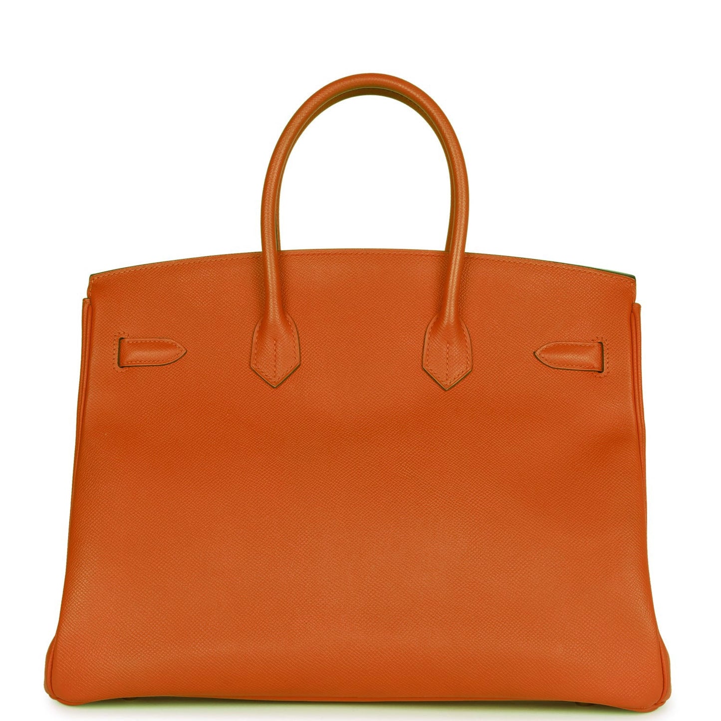 ermes Birkin 35 Feu Epsom Gold Hardware