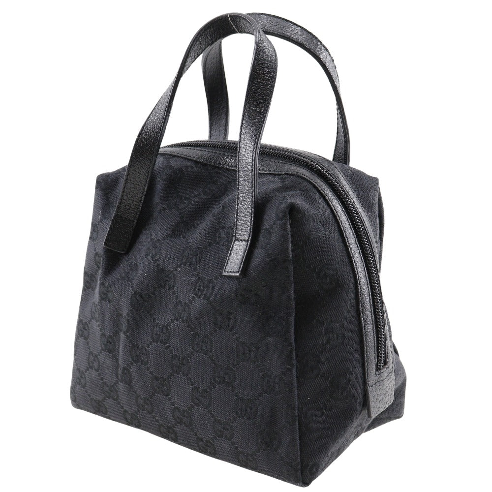 GUCCI Handbag 124542 GG canvas black Women