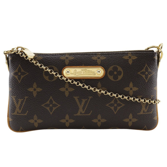 LOUIS VUITTON Pouch Monogram canvas Brown Shoulder Bag Pochette Mira MM
