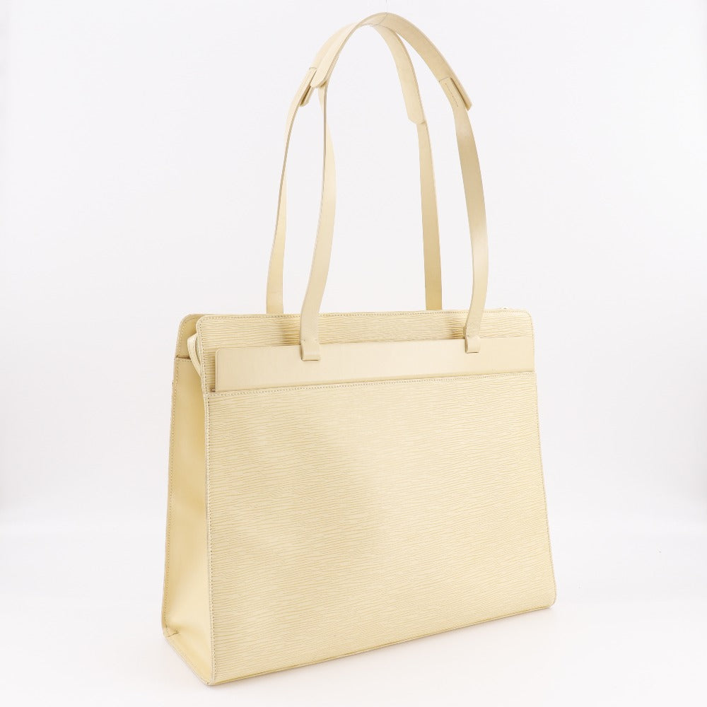 LOUIS VUITTON Tote Bag Epi Leather cream Croisette PM Women