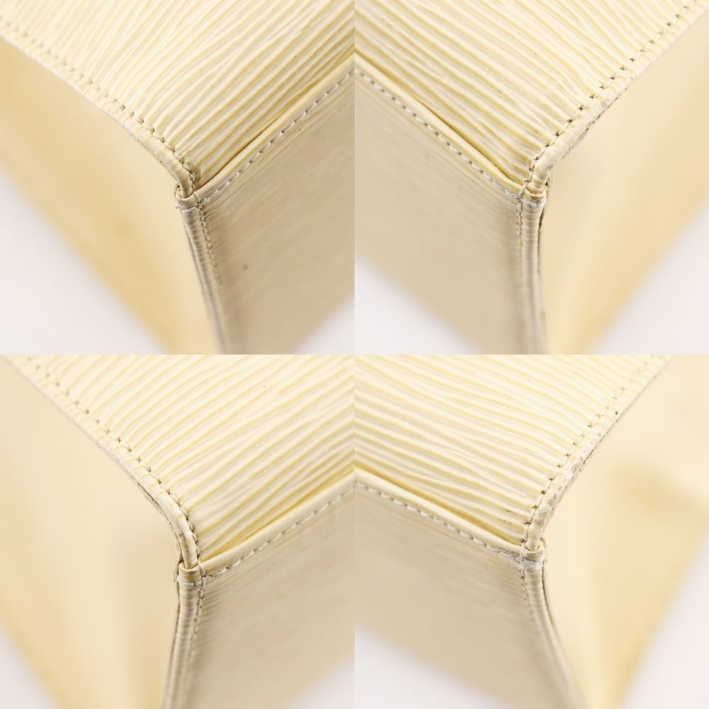 LOUIS VUITTON Tote Bag Epi Leather cream Croisette PM Women