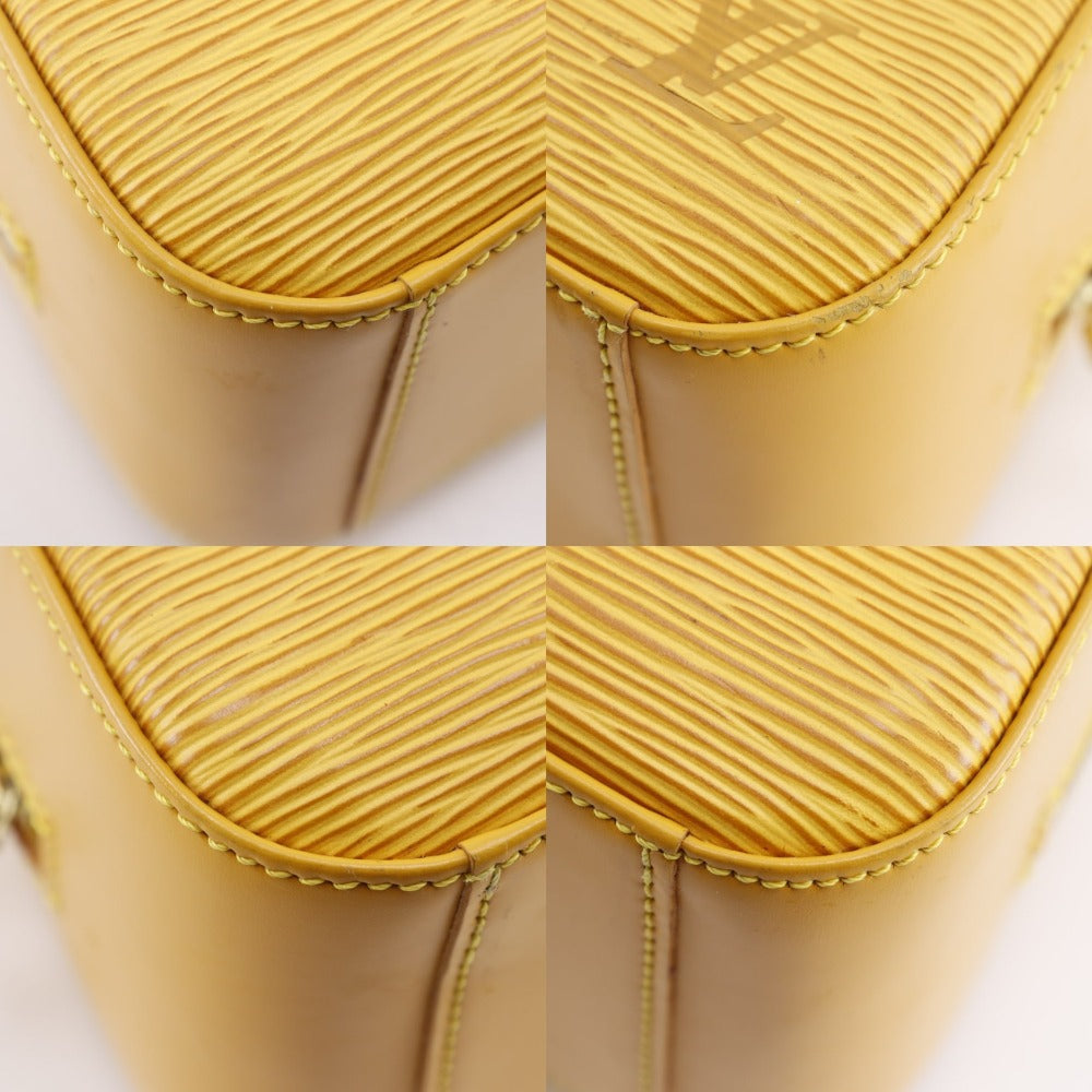 LOUIS VUITTON Handbag Epi Leather yellow jasmine Women