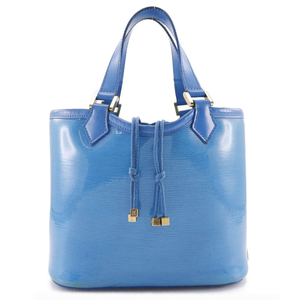 LOUIS VUITTON Handbag pile light blue Epiplage Mini lagoon bay Women