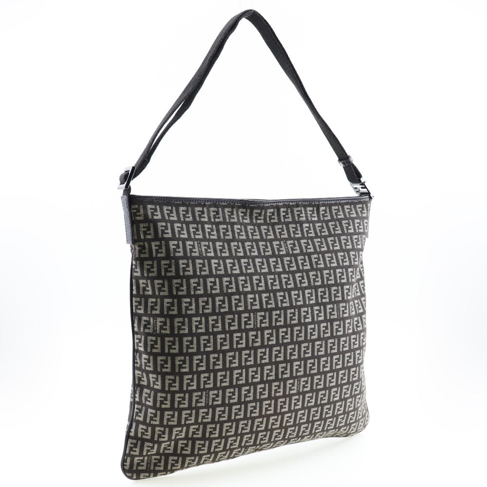 Fendi Nylon Calf Micro Zucchini Tote Bag