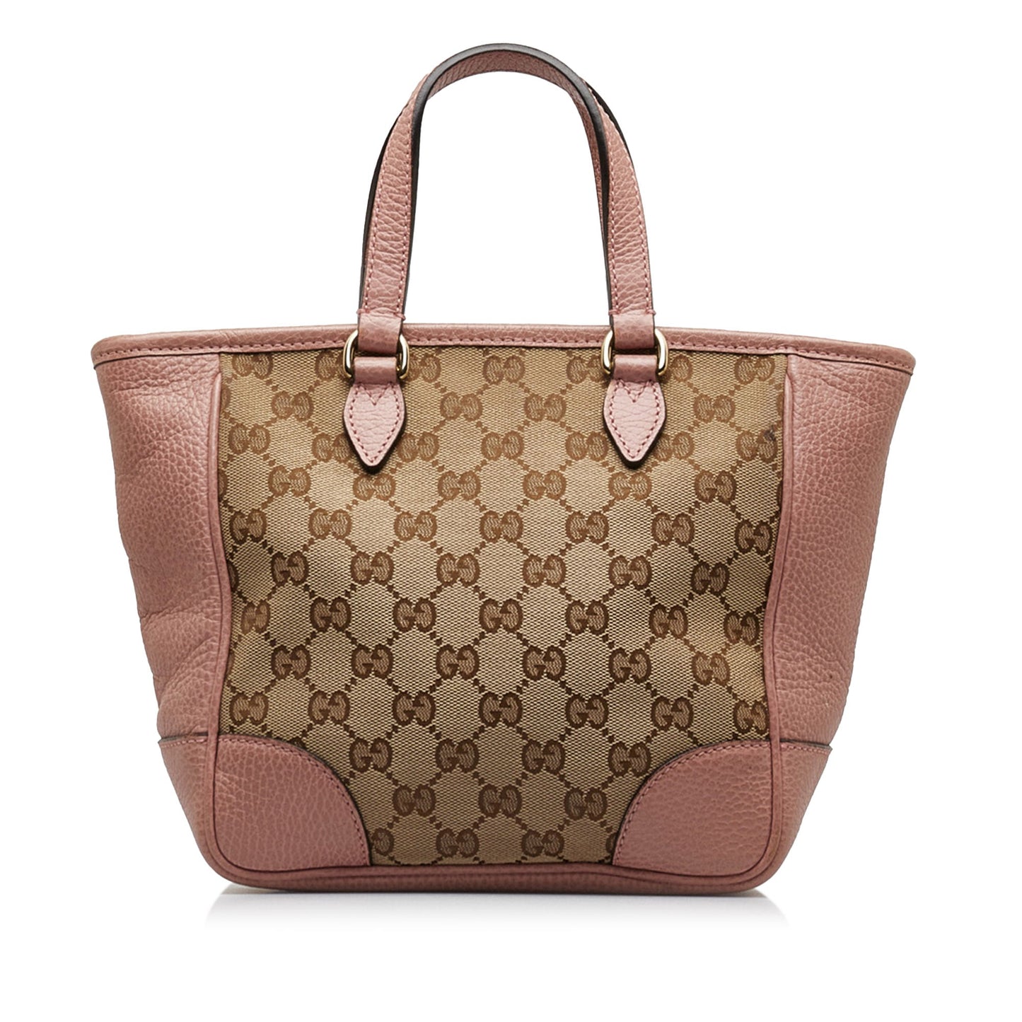 Gucci Leather Canvas Shoulder Bag