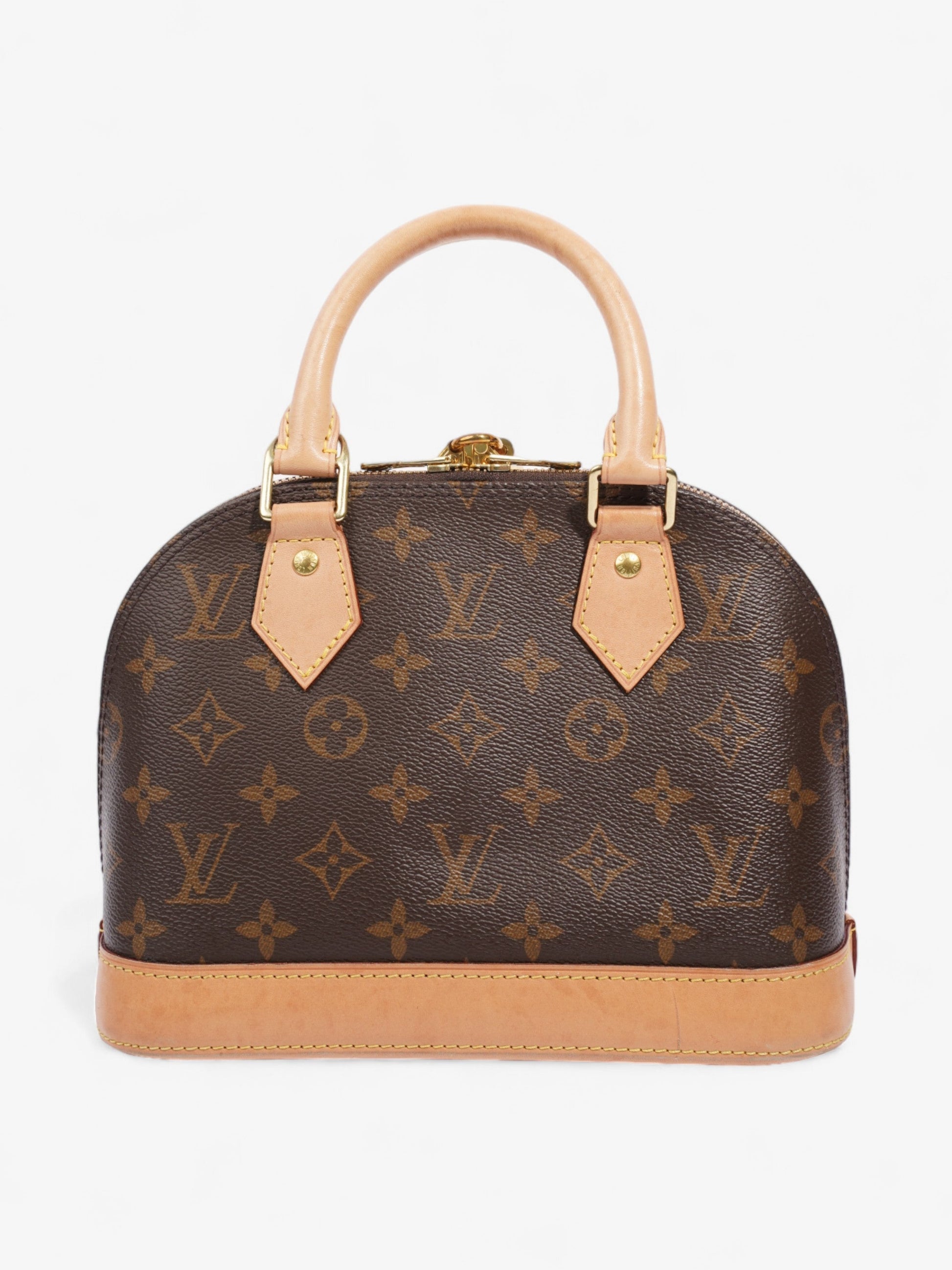 Louis Vuitton Alma BB Monogram / Beige Coated Canvas
