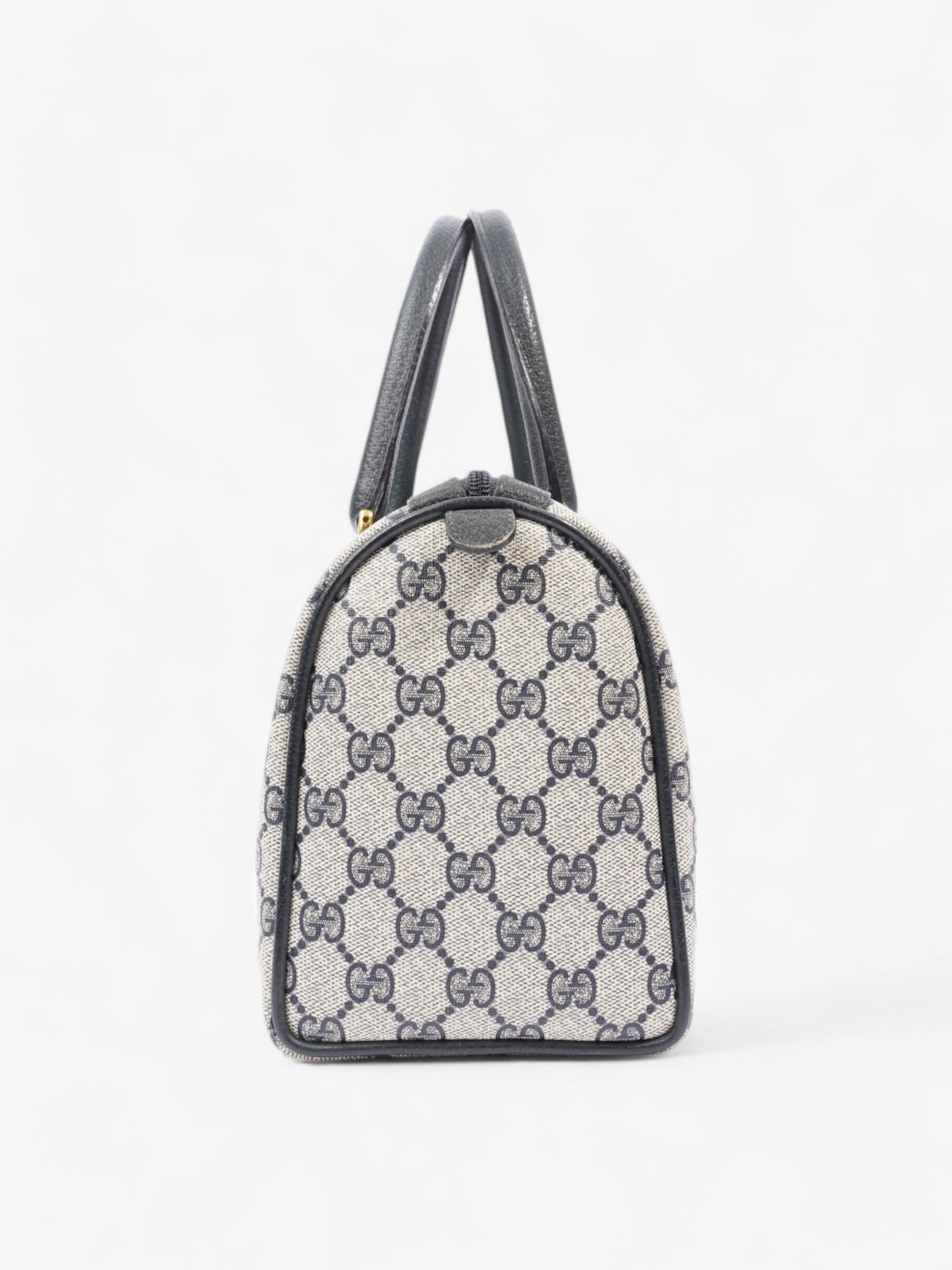 Gucci Web Doctors Bag GG Supreme / Navy Blue Canvas