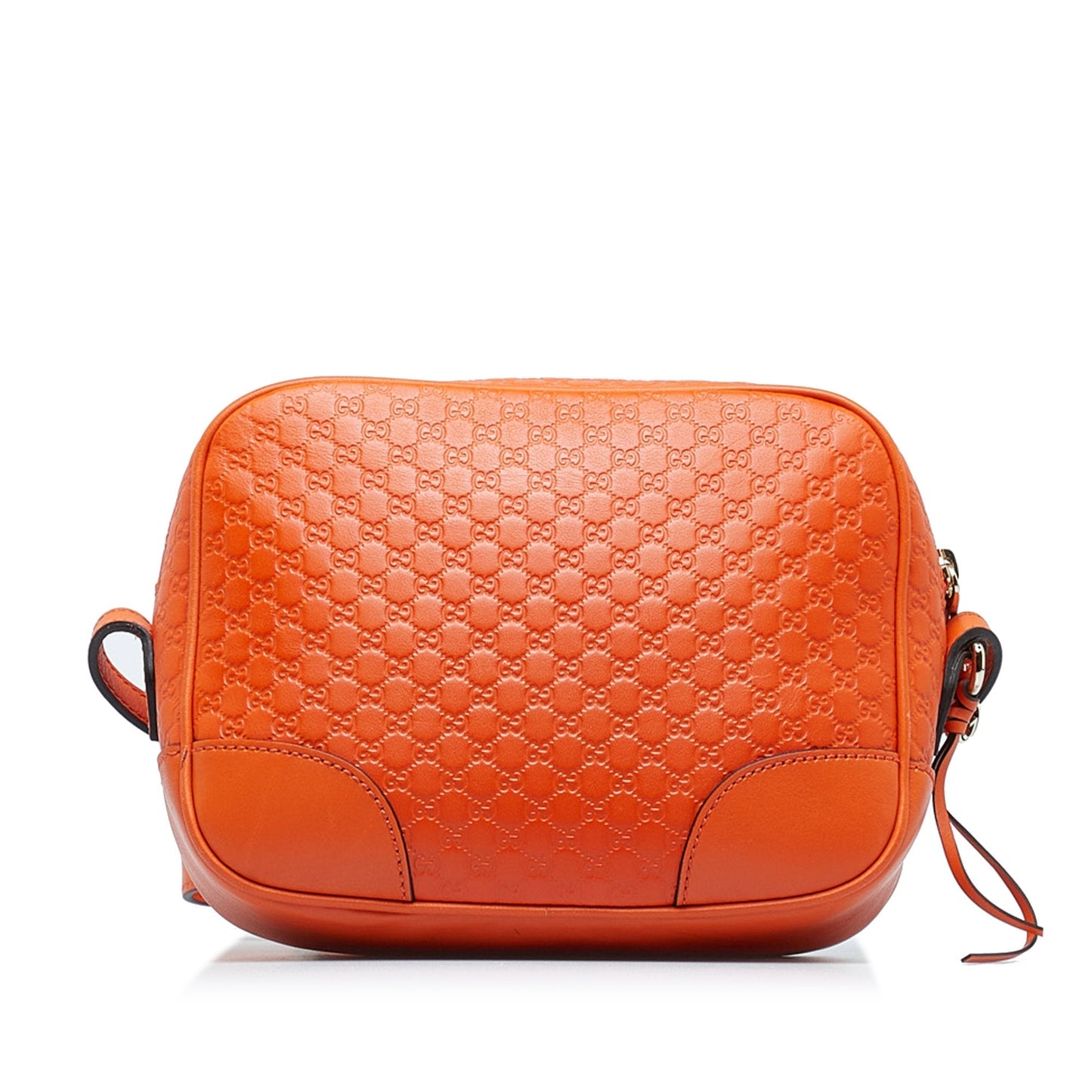 Gucci Orange Leather Crossbody