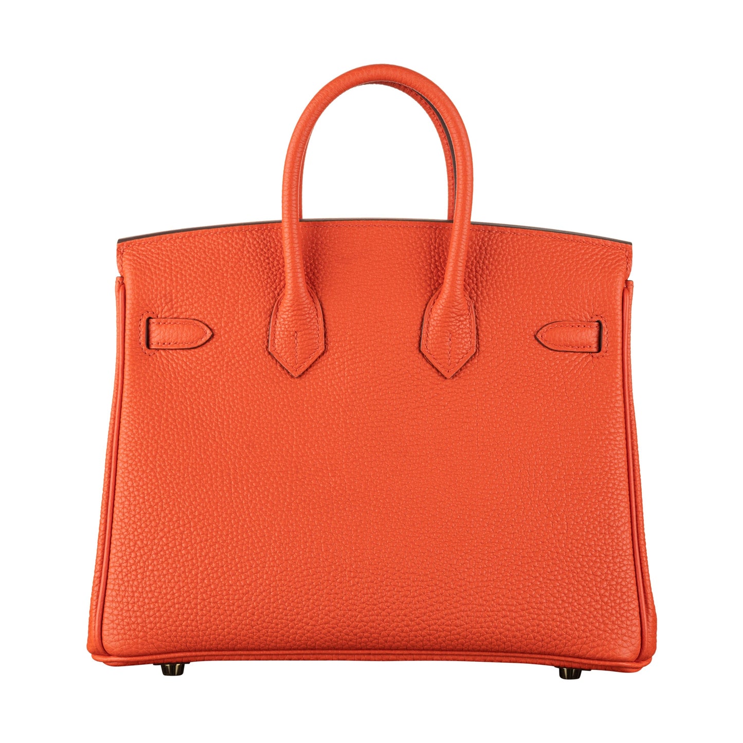 Hermes25cm Birkin Capucine Togo Leather Gold Hardware