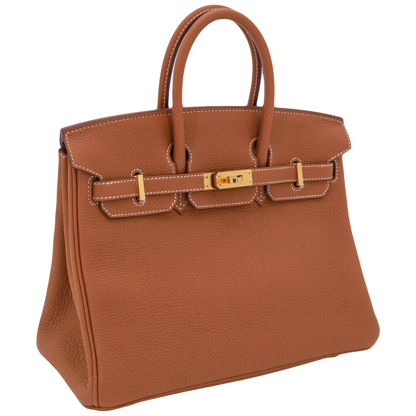 Hermes25cm Birkin Gold Togo Leather Gold Hardware