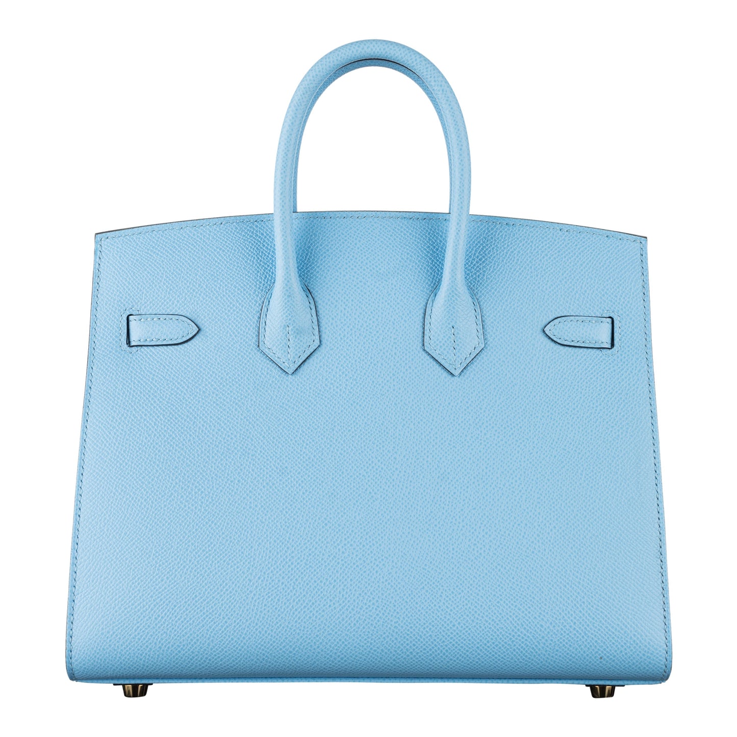 Hermes25cm Birkin Sellier Celeste Epsom Leather Gold Hardware