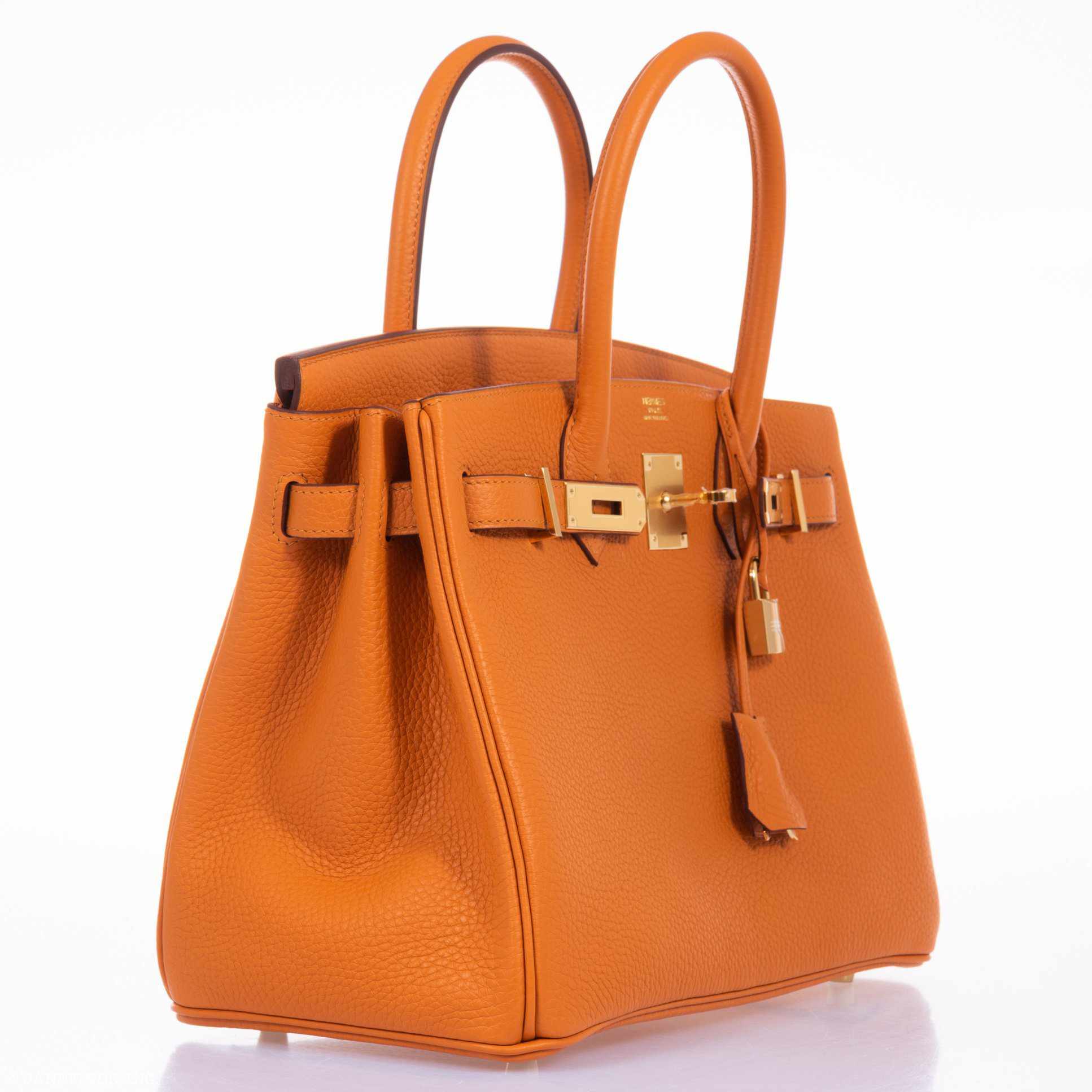 HermesBirkin 30 Abricot (Apricot) Togo Gold Hardware