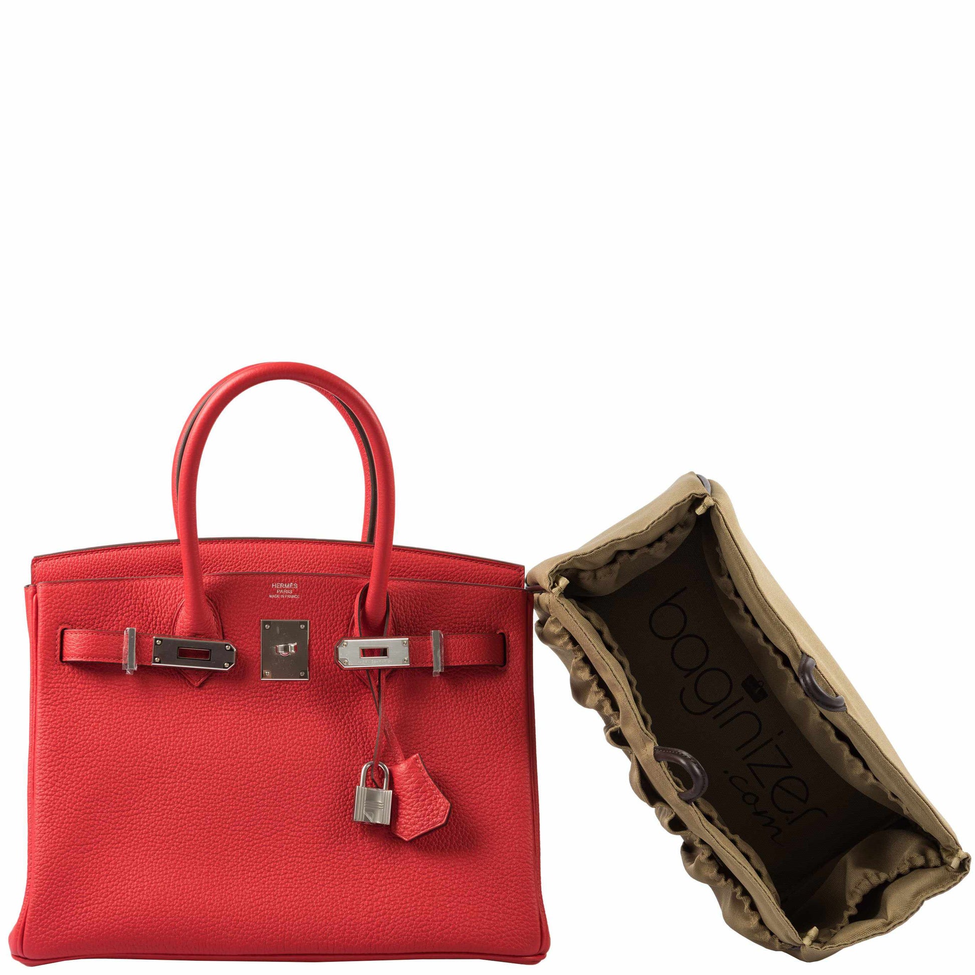HermesBirkin 30 Rouge de Coeur Togo Palladium Hardware