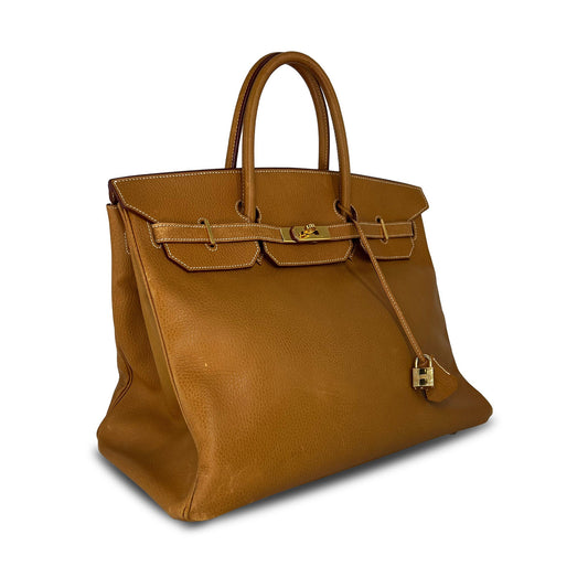 Top Quality Luxury Hermes Birkin B40 GHW Clemence Leather designer bag