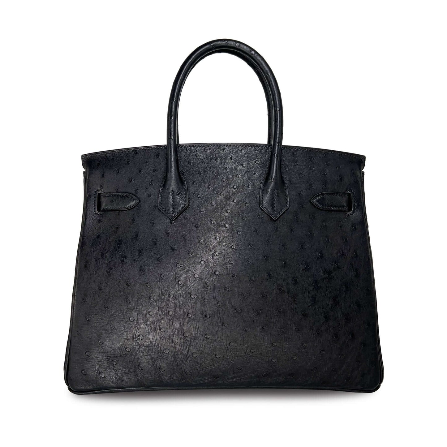 Top Quality Luxury Hermes Birkin Noir Designer Bag B30 RGHW