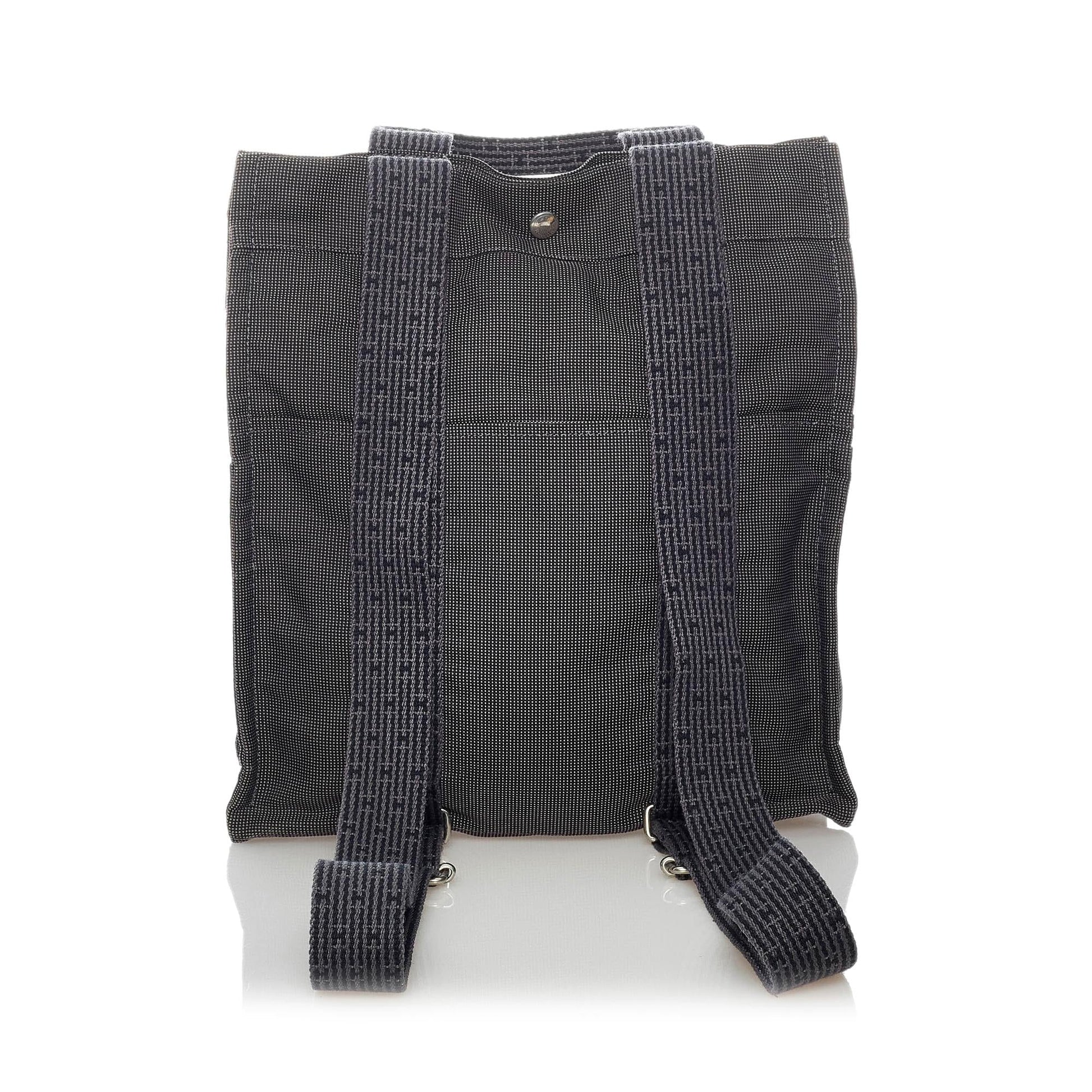 Luxury Hermes Herline Canvas Backpack MM (SHG-32311)