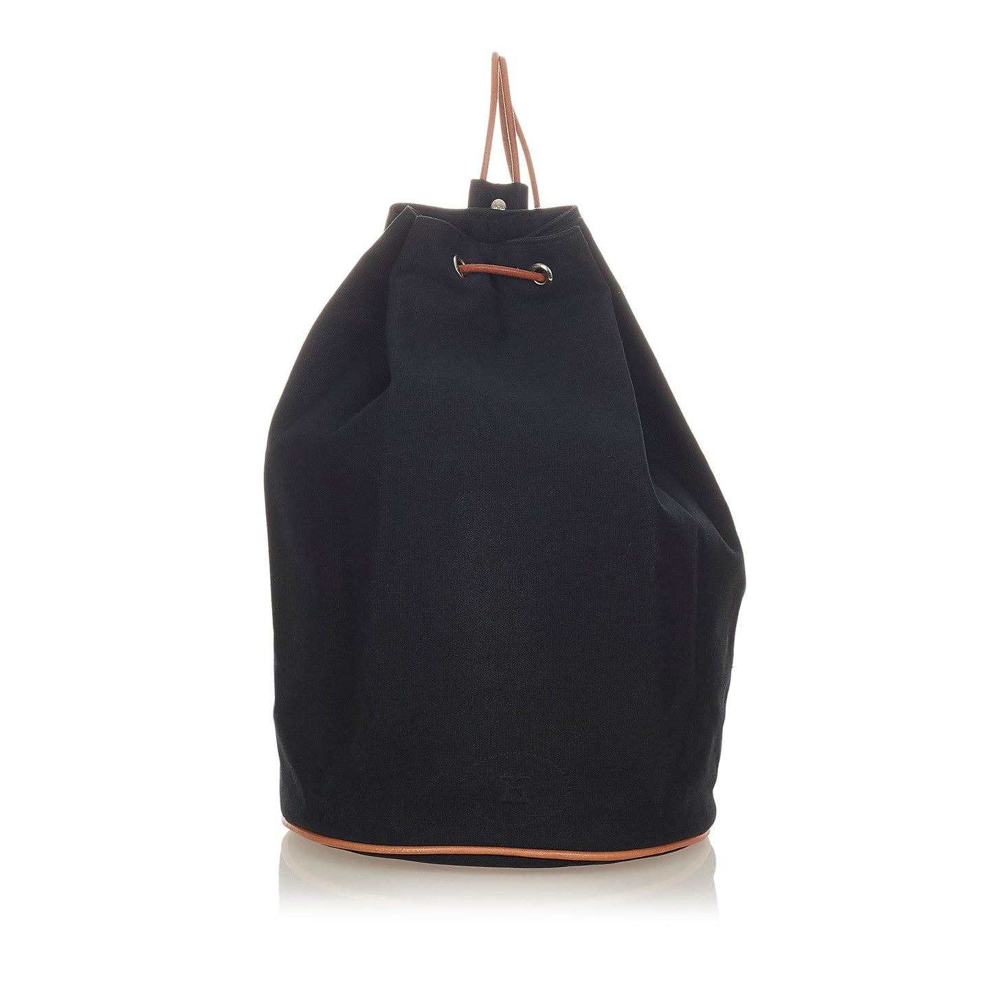 Luxury Hermes Polochon Mimile Canvas Backpack (SHG-25321)