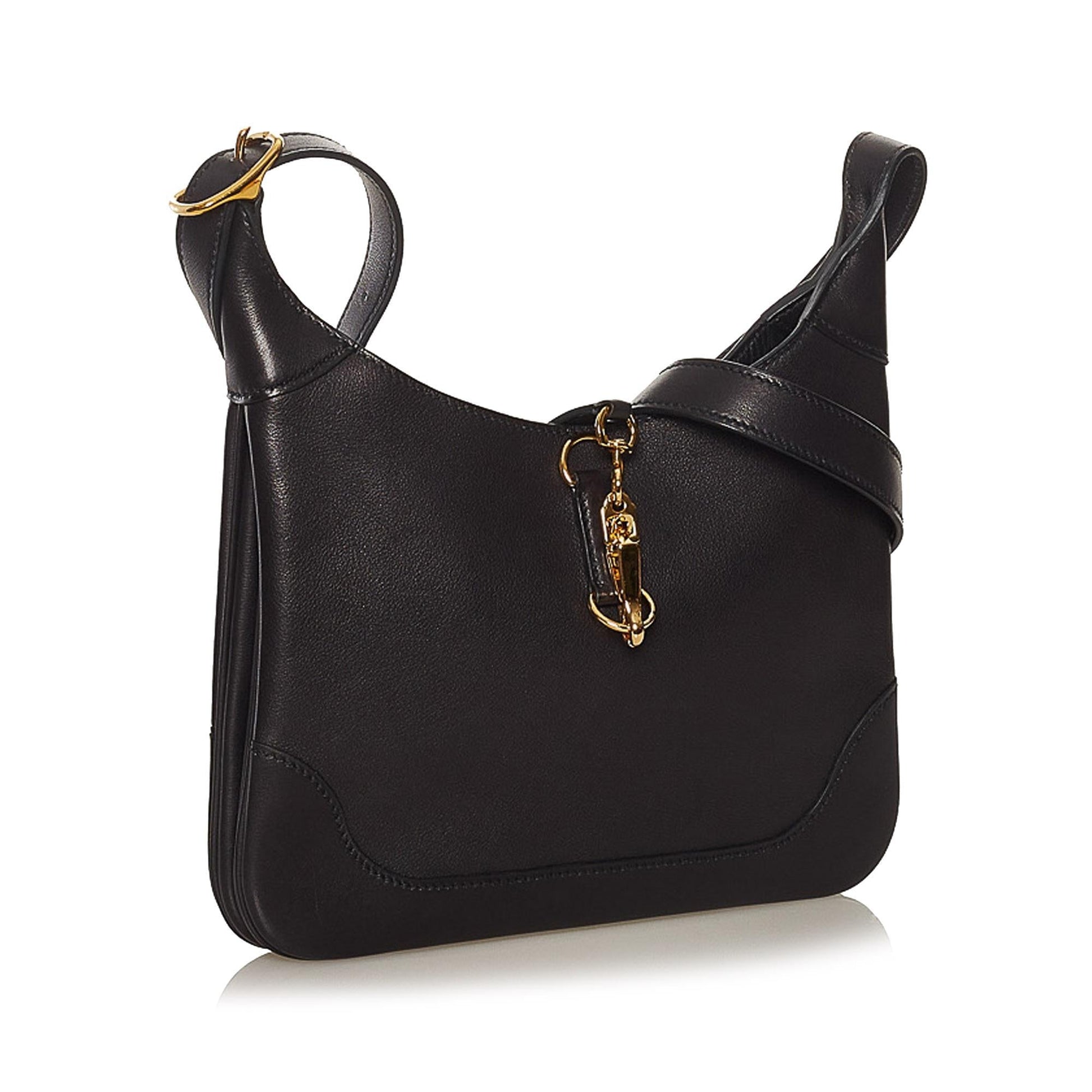 Luxury Hermes Trim Duo Leather Crossbody Bag (SHG-KZI78u)