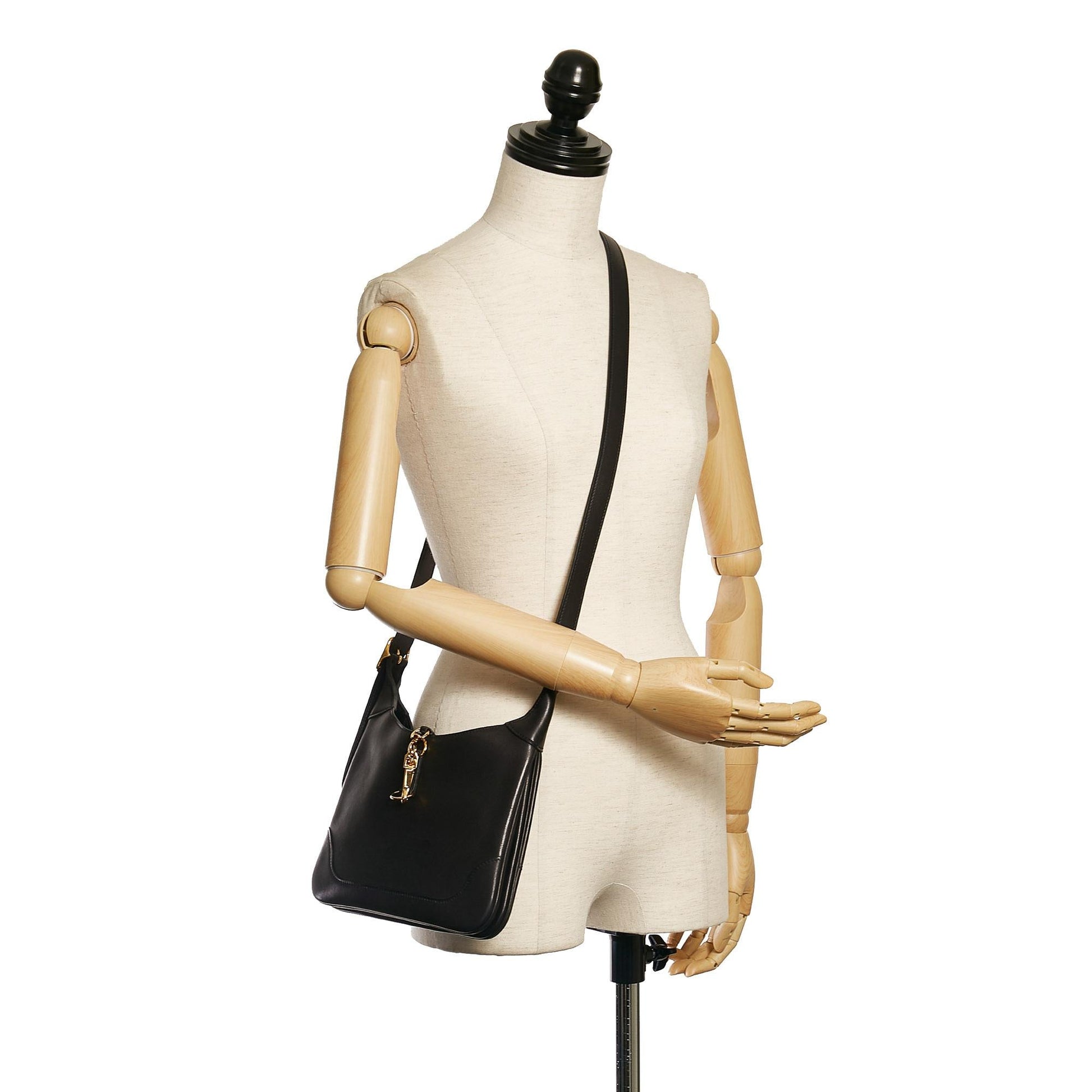 Luxury Hermes Trim Duo Leather Crossbody Bag (SHG-tlQLpo)
