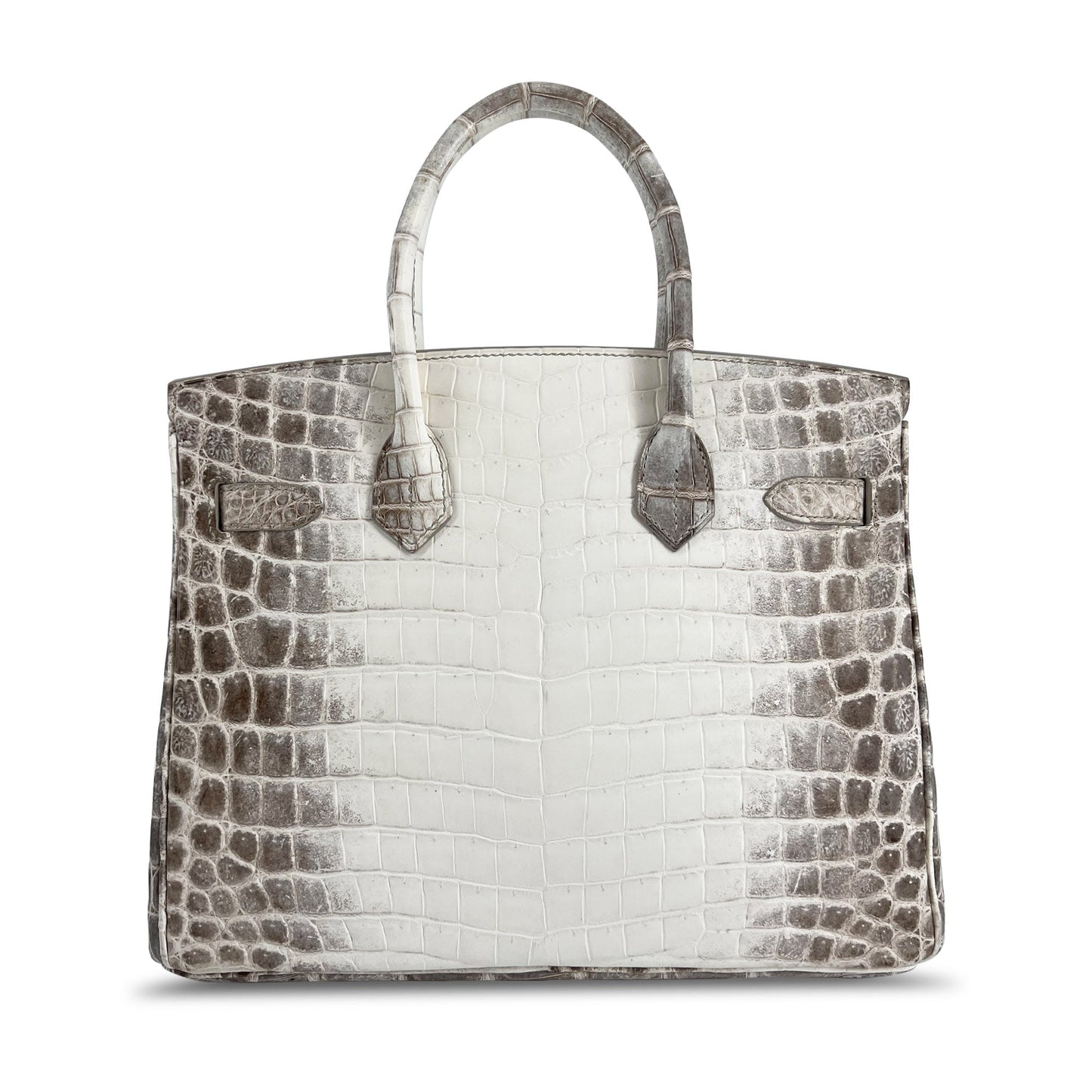 Top Quality Luxury Hermes B30 Himalaya Niloticus Croco Matte PHW designer bag