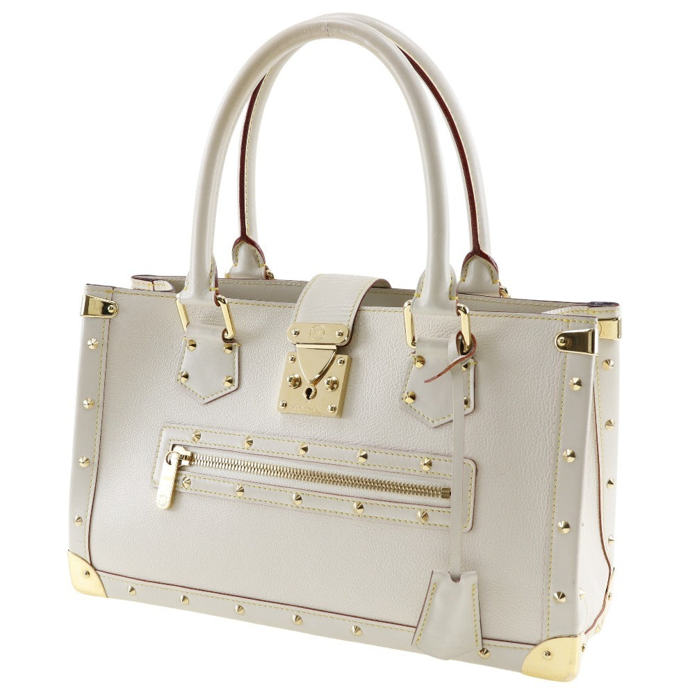 LOUIS VUITTON Handbag Goatskin Bron (White) Suhali line Fabreau Women