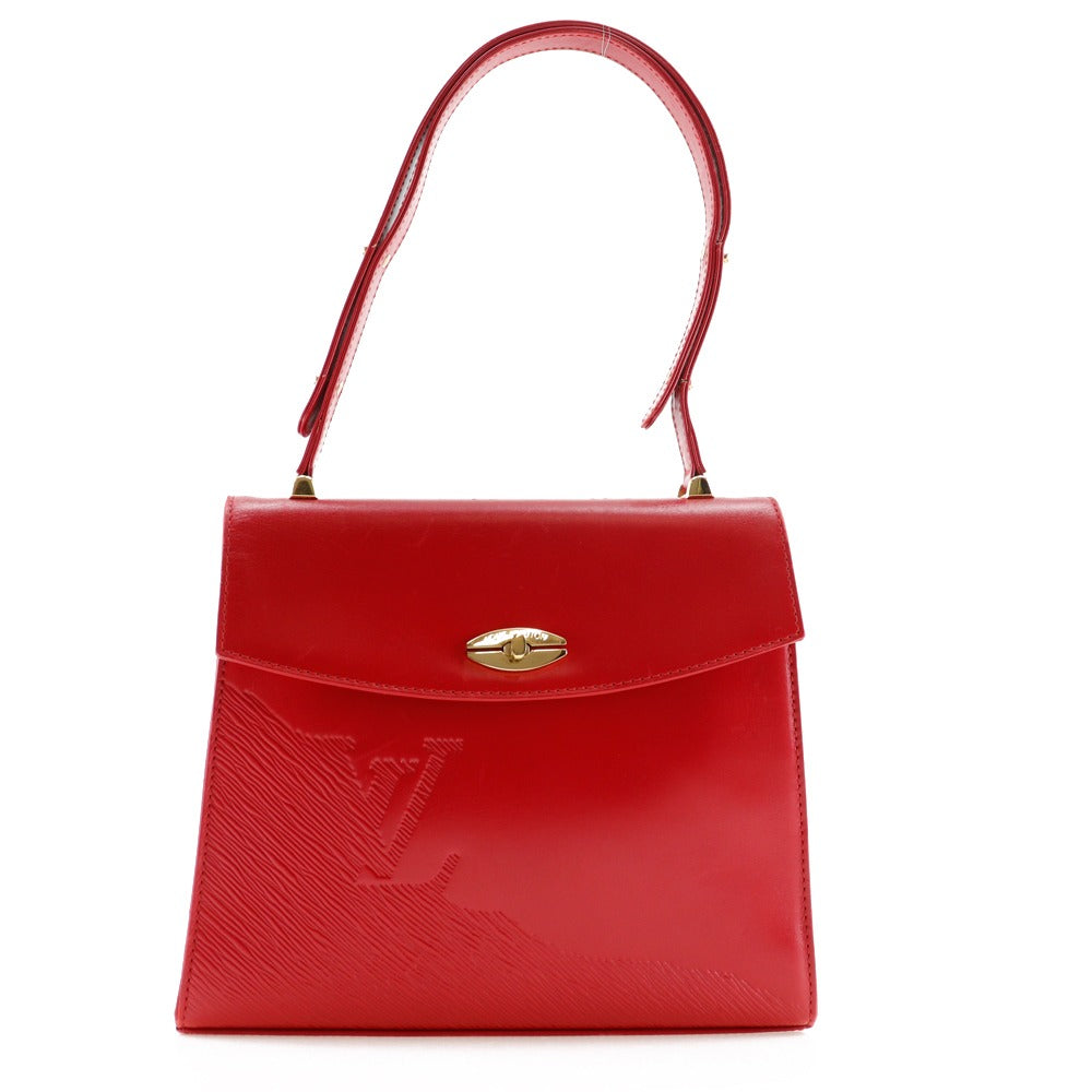 LOUIS VUITTON Shoulder Bag Calfskin , Epi Leather Red Opera line Spartan Women