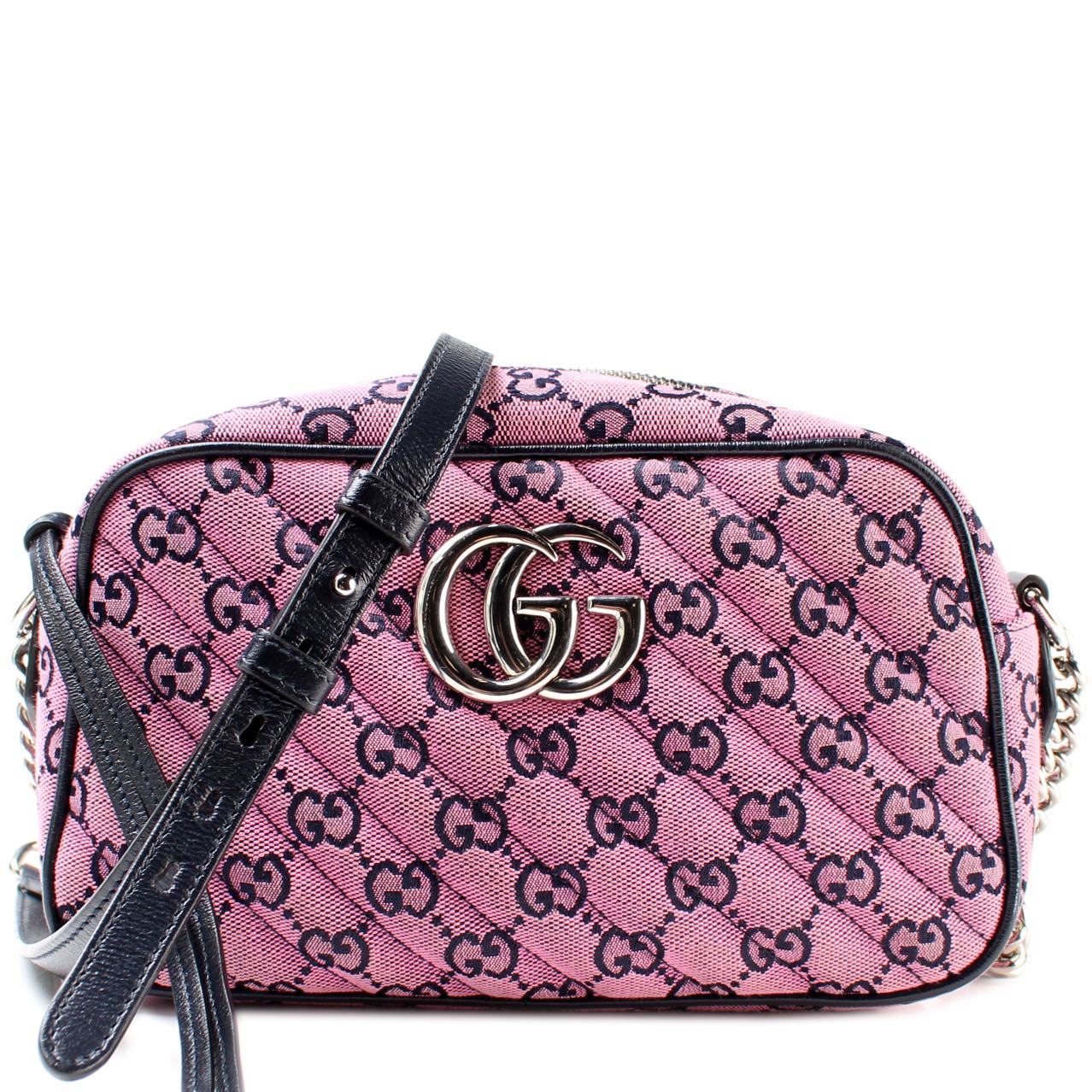 Gucci 447632 Marmont Small Canvas Camera Bag