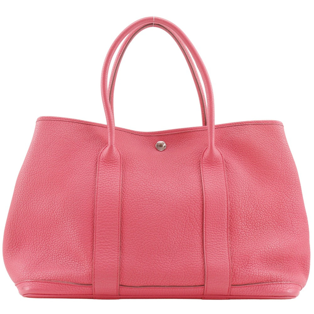 HERMES Tote Bag Negonda pink Garden party PM Women