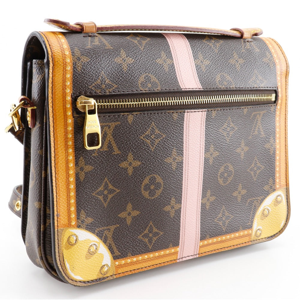 LOUIS VUITTON Shoulder Bag Monogram canvas multicolor Summer trunk Pochette Metis Women
