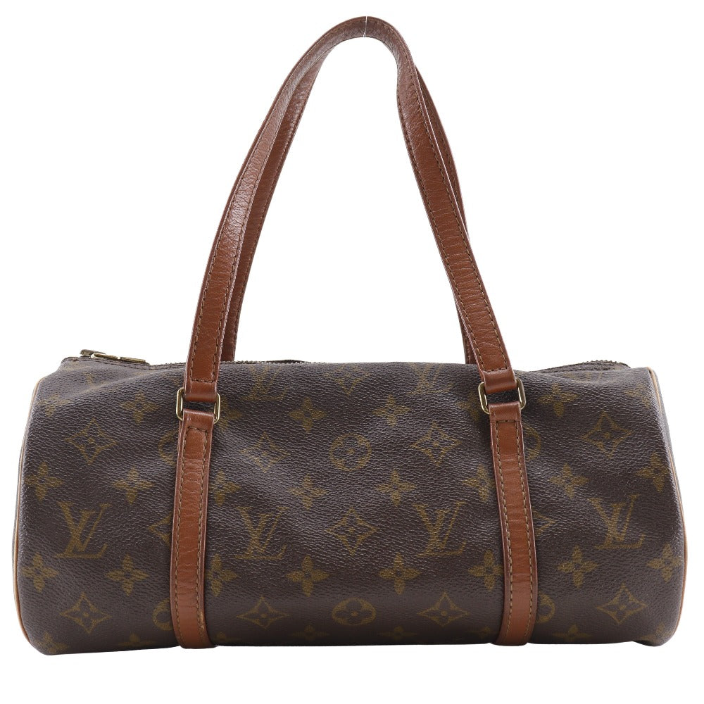 LOUIS VUITTON Handbag Monogram canvas Brown Papillon 30 Women