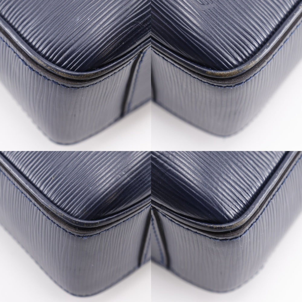 Elegant Women's Shoulder Bag | LOUIS VUITTON Business bag Epi Leather Navy blue 2WAYShoulder Dandy Briefcase MM mens