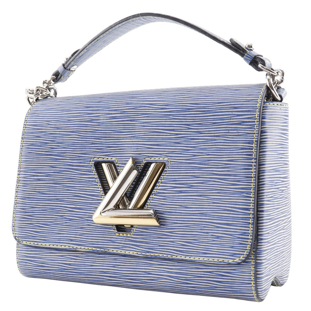 LOUIS VUITTON Shoulder Bag Epi Leather blue Twist MM Women