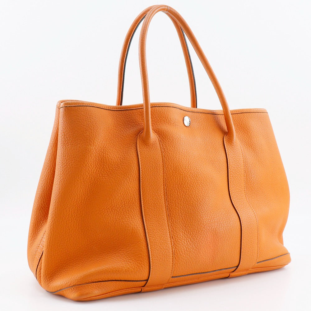 HERMES Tote Bag Negonda Orange Garden party 36 PM Women