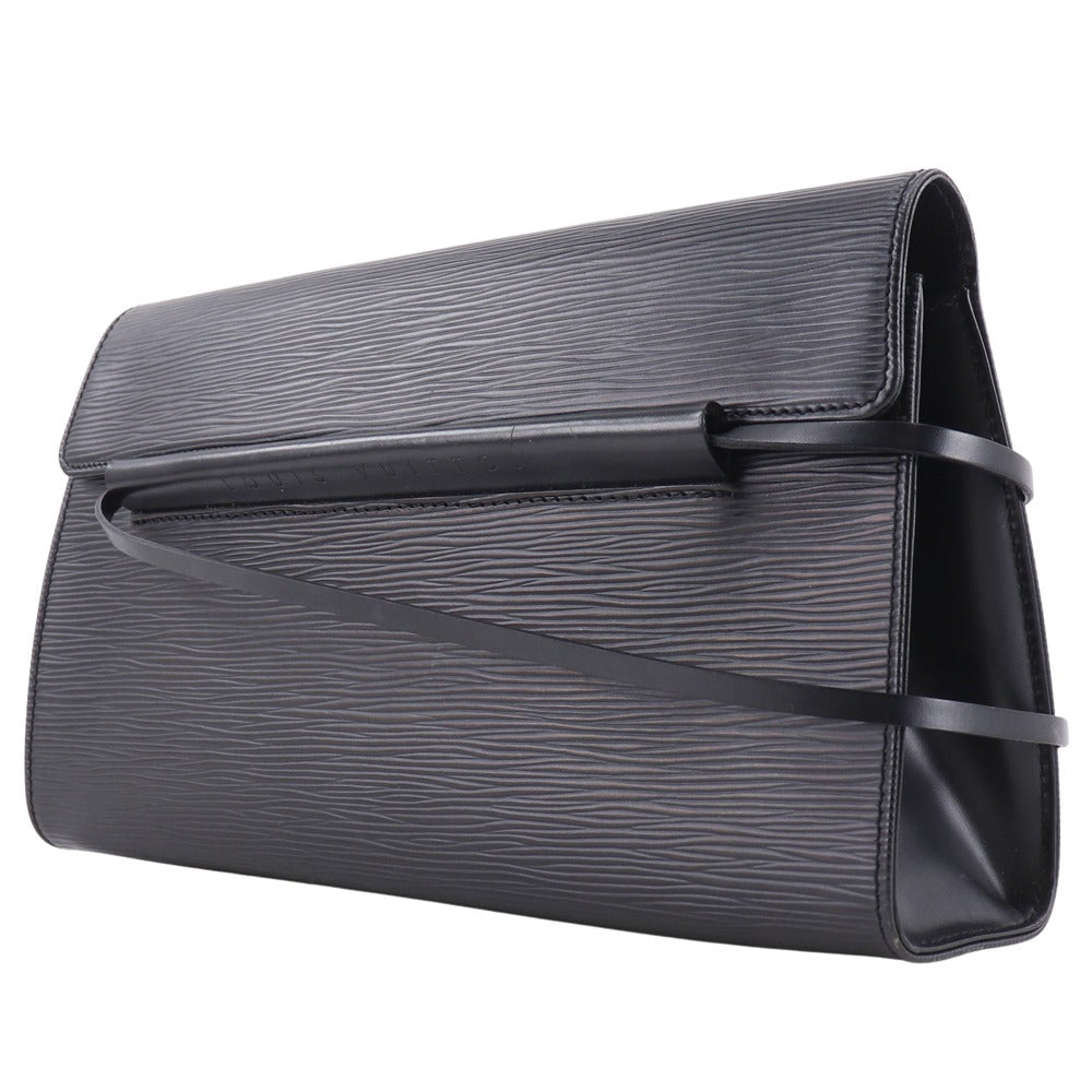 LOUIS VUITTON Shoulder Bag Epi Leather black Dinar Women